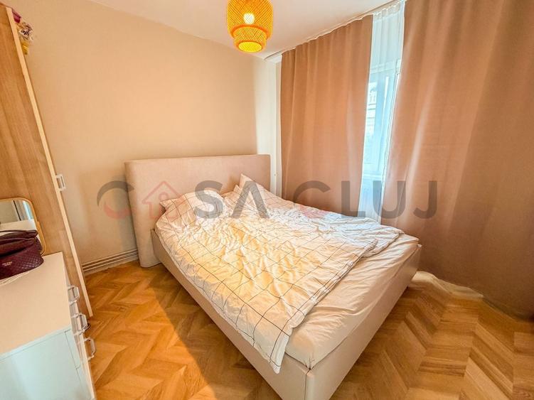 Apartament cu 2 camere decomandat, mobilat în Mănăștur — fotografia 3