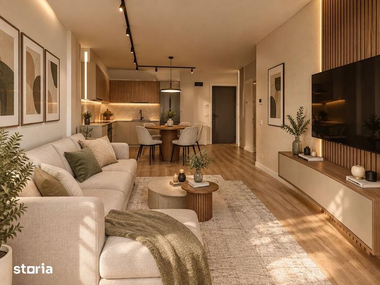Apartament cu 2 camere în Chiajna