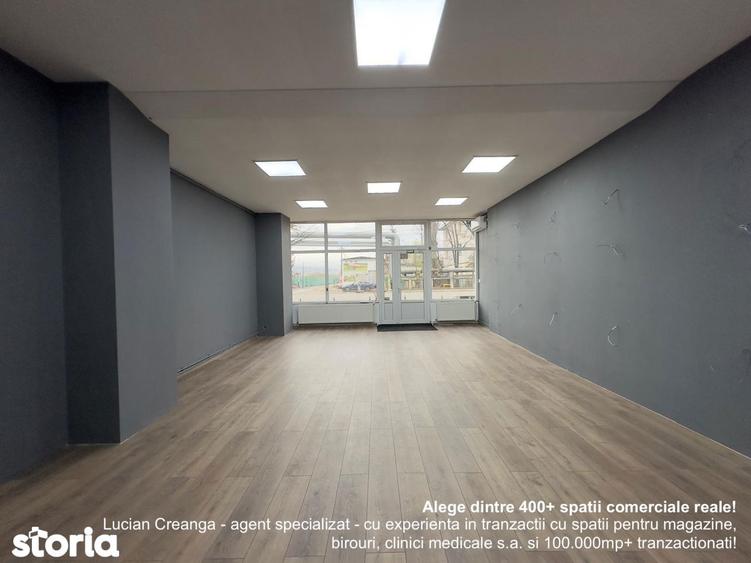Spațiu comercial, de 78 mp, în Bularga