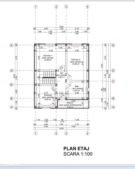 Casă cu 5 camere cu Teren 468 Mp în Popricani