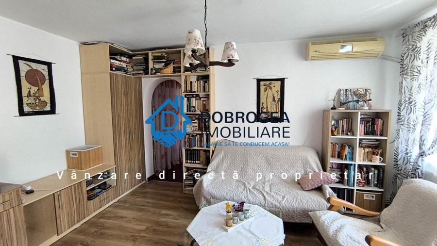Apartament cu 3 camere semidecomandat, mobilat în 23 August