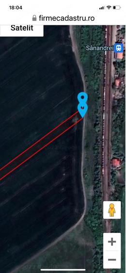 Teren de 8000 mp, în Sânandrei