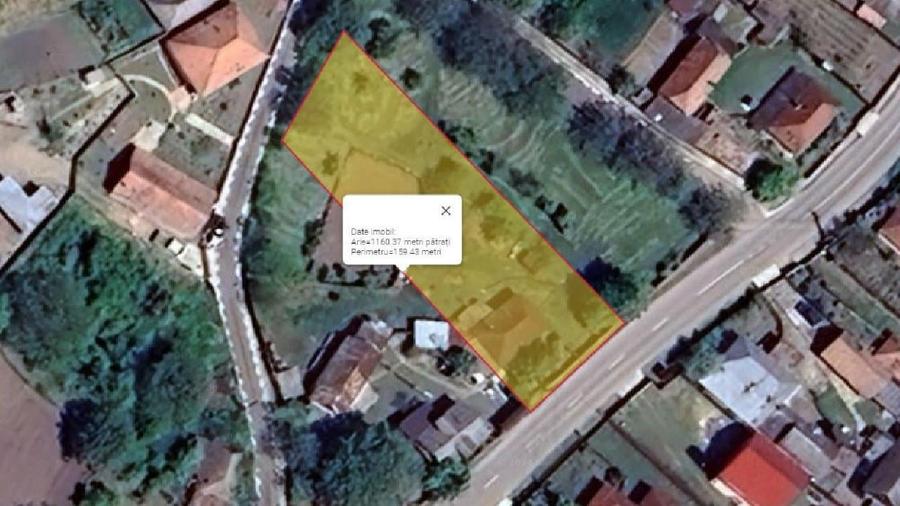 Casă individuală cu 4 camere cu Teren 1158 Mp în Căiuți