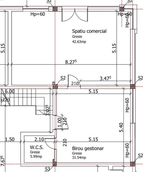 Spatiu comercial, imobil nou, zona Iulius