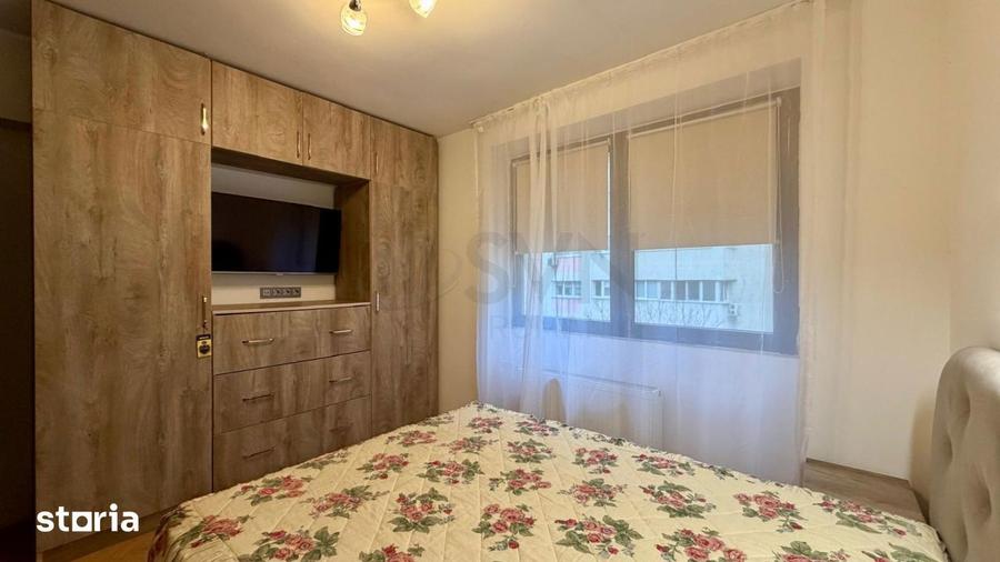 Apartament cu 2 camere semidecomandat, mobilat în Pantelimon