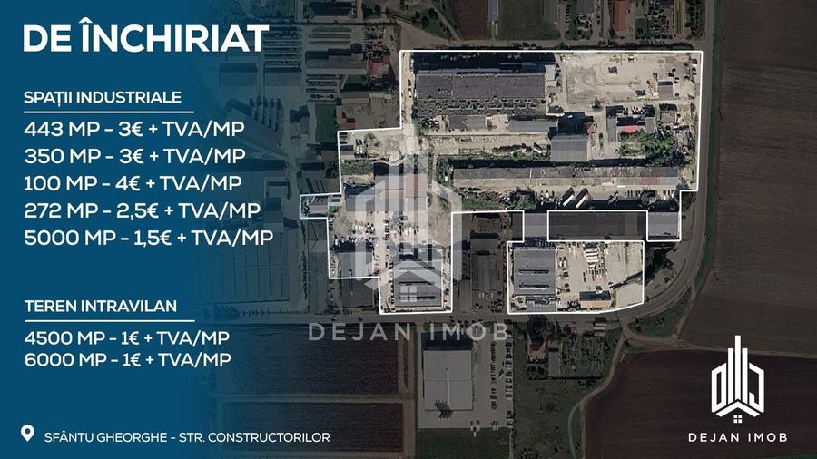 Spațiu industrial, de 350 mp, în Gării