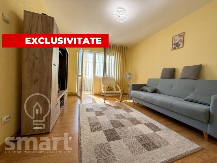 Apartament cu 3 camere semidecomandat, mobilat în Mănăștur