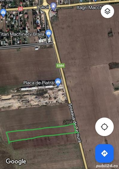 Teren de 7500 mp, în Centură