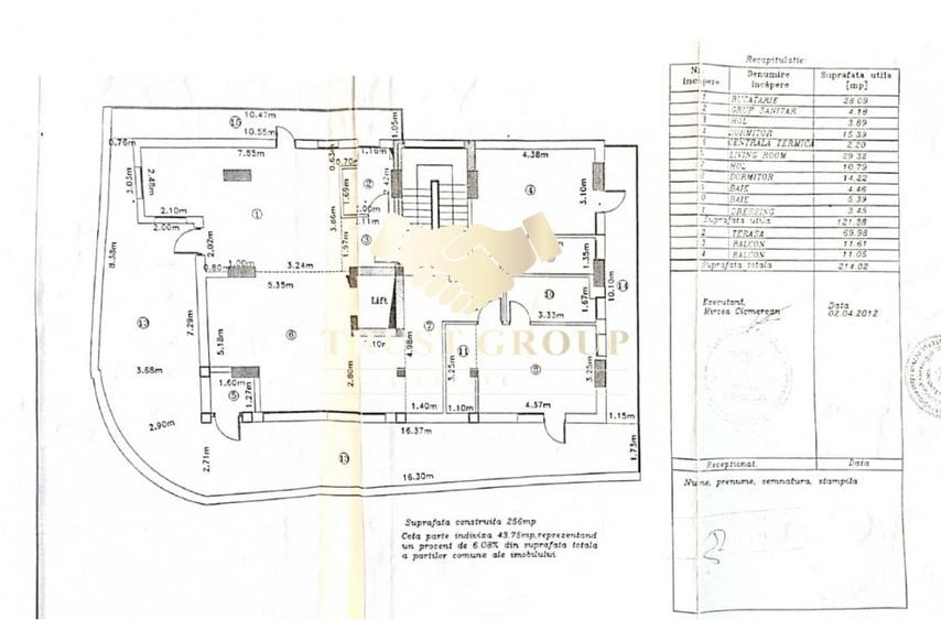 Apartament cu 3 camere decomandat în Foișorul de Foc