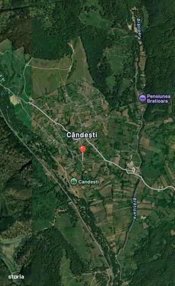 Casă cu 2 camere în Cândești