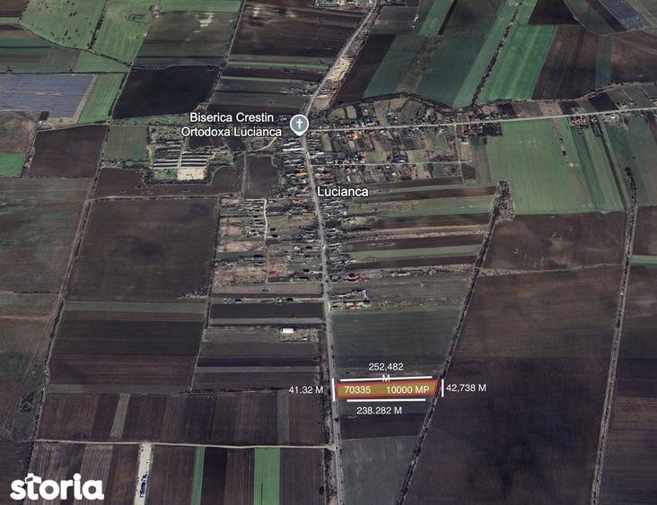 Teren de 10000 mp, în Butimanu