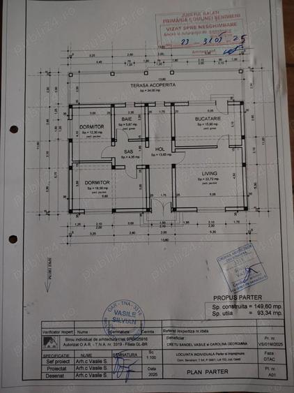 Casă cu Teren 500 Mp în Șendreni