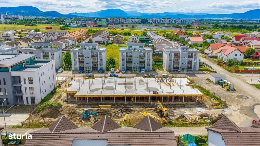 Apartament cu 2 camere decomandat în Sânpetru