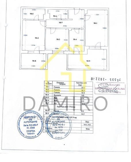 Apartament 3 camere Decomandat Pallady Titan Nicolae Teclu Parcare Mobilat - 10