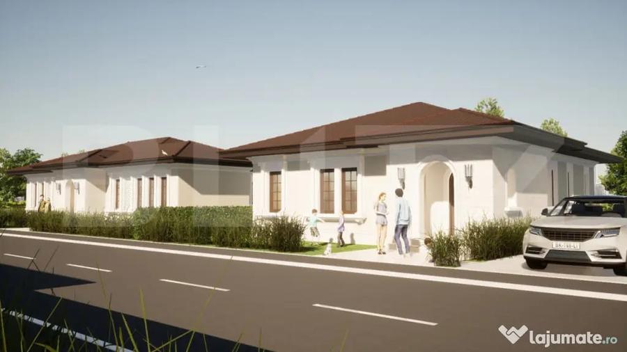 Casă cu 3 camere cu Teren 500 Mp în Central