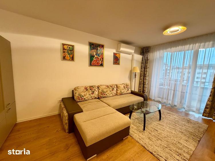 Apartament cu 2 camere, mobilat în Tractorul