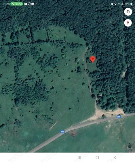 Teren de 1000 mp, în Nord