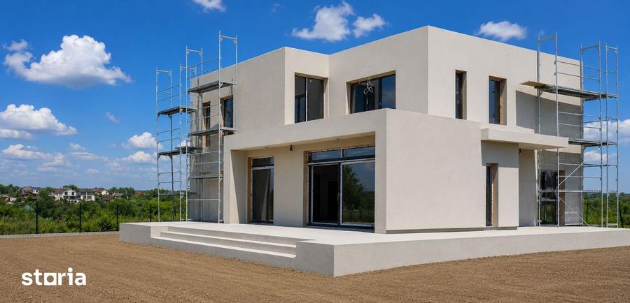 Casă cu 5 camere cu Teren 1200 Mp în Snagov