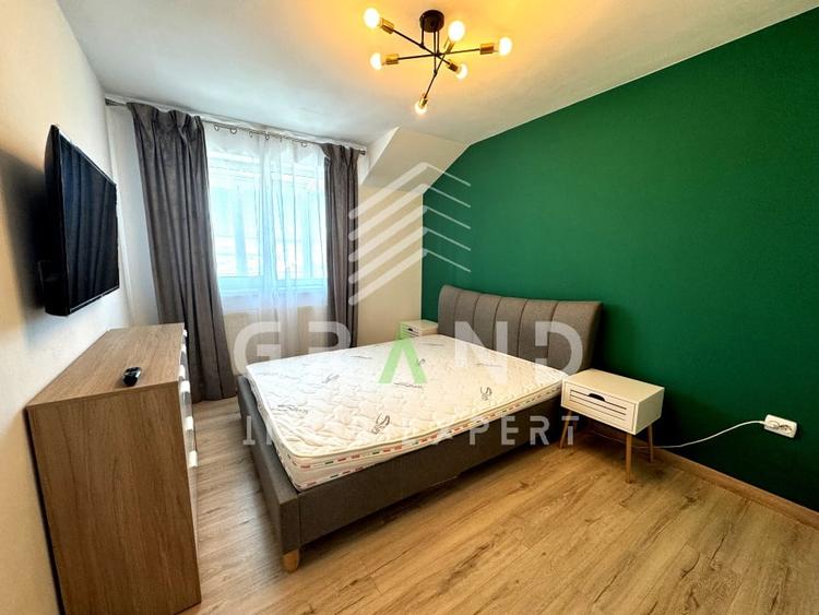 Apartament cu 3 camere semidecomandat, mobilat în Florești