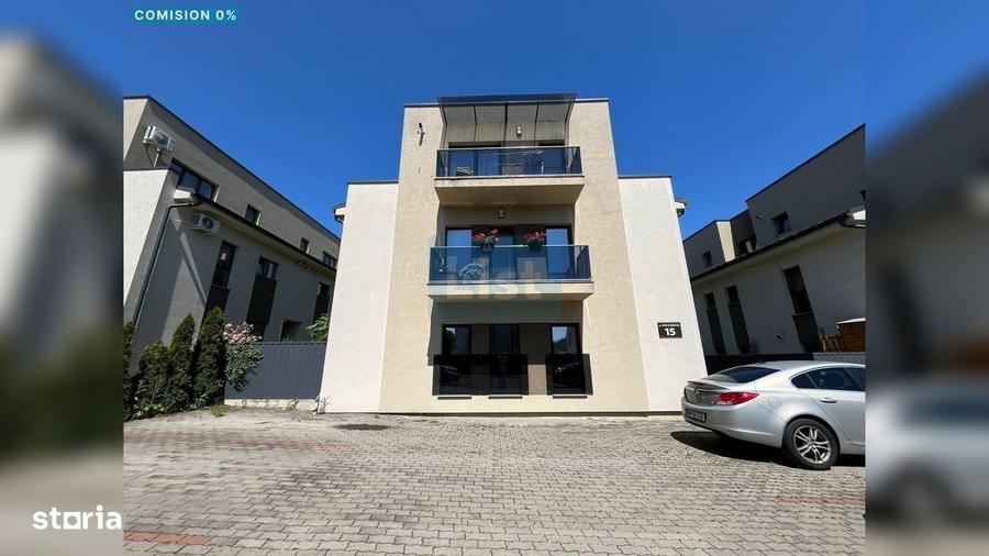 Apartament cu 2 camere semidecomandat, mobilat în Borhanci