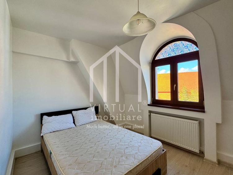 Apartament cu 3 camere decomandat, mobilat în Central