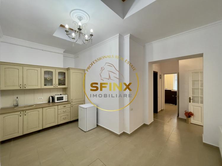 Apartament cu 4 camere circular, mobilat în Victoriei
