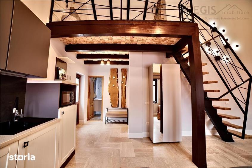 Apartament cu 2 camere, mobilat în Schei