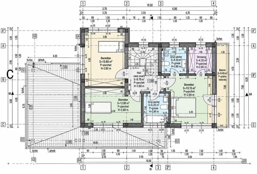 Casa moderna cu gradina 350 mp ?i garaj incalzit, zona Urbano Shopping - 4