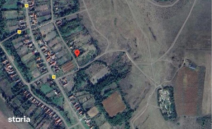Teren de 802 mp, în Avrămeni
