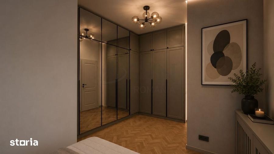 Apartament cu 3 camere semidecomandat, mobilat în Aviatorilor