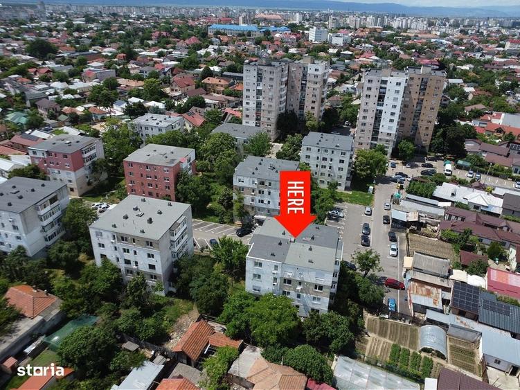 Apartament cu 3 camere decomandat în Micro 5