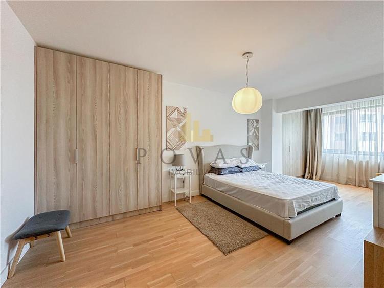 Apartament cu 3 camere semidecomandat, mobilat în Herăstrău
