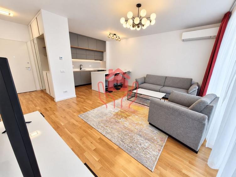 Apartament cu 2 camere decomandat, mobilat în Băneasa