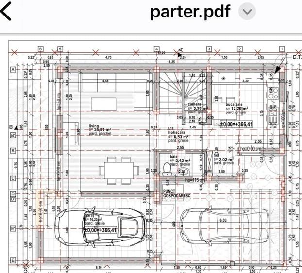 Casă individuală cu 4 camere cu Canalizare în Dâmbul Rotund