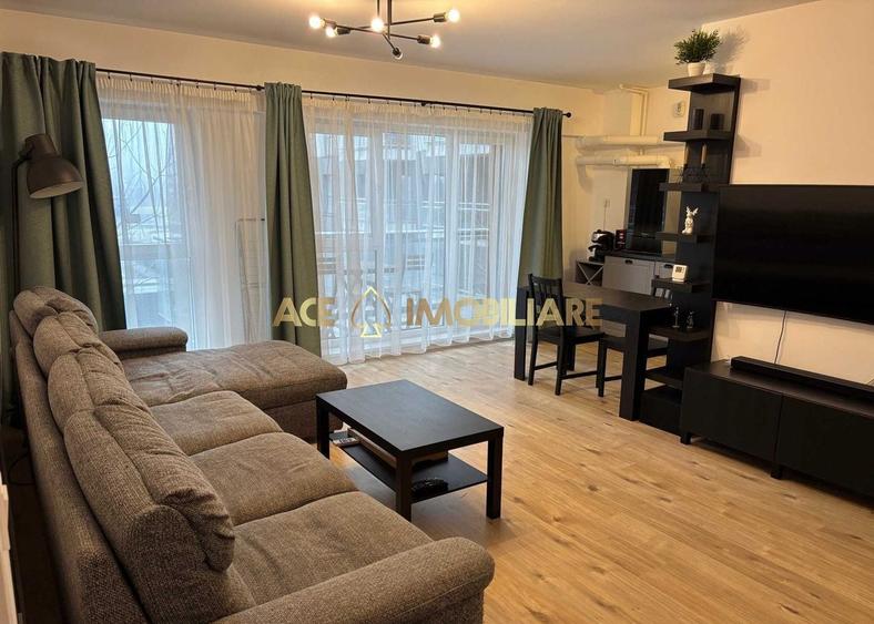 Apartament cu 2 camere decomandat, mobilat în Pipera