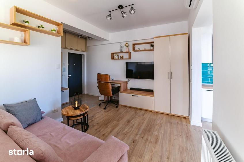 Apartament cu 2 camere semidecomandat în Central
