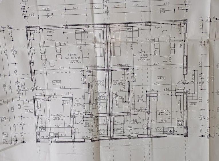 Duplex cu 4 camere cu Teren 242 Mp în Sânandrei
