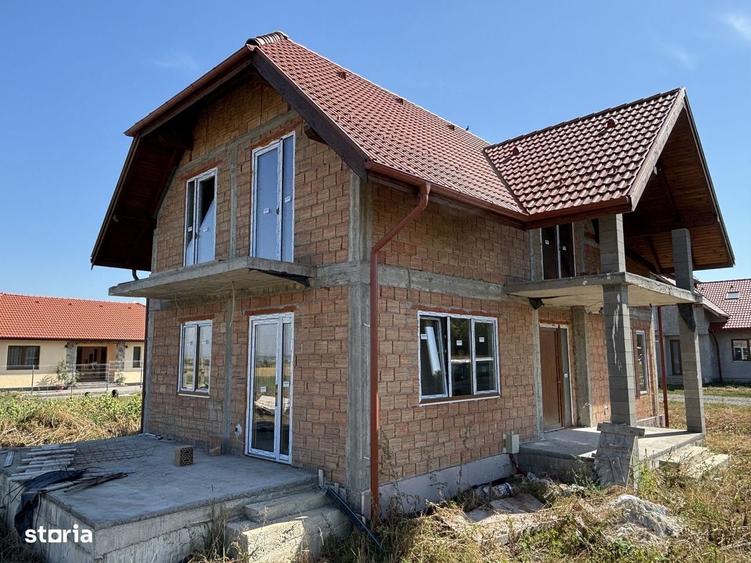 Casa Semifinisata 4 Camere, 2 Bai 190 mp Sangeorgiu MS, 650mp teren - 3