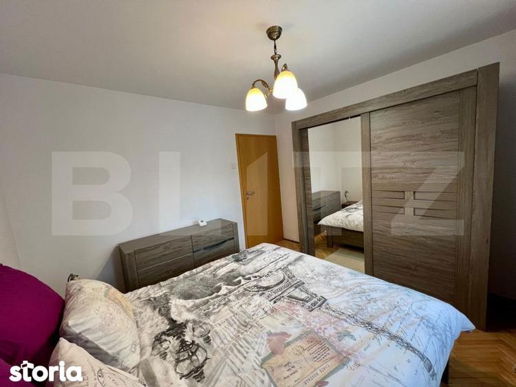 Apartament cu 3 camere decomandat, mobilat în Central