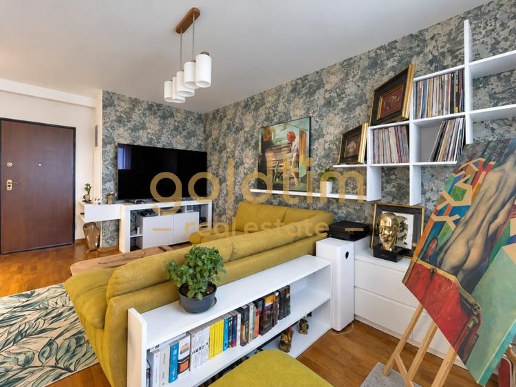 Apartament cu 3 camere semidecomandat, mobilat în Băneasa