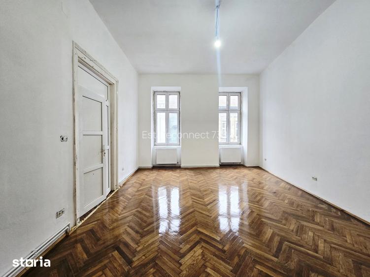 Apartament 2 camere cu centrala, 76 mp utili, etaj 1 - ultracentral