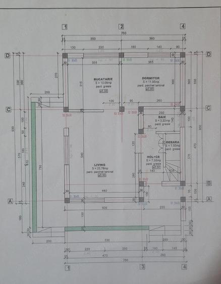 Casă cu 4 camere cu Teren 270 Mp în Periferie
