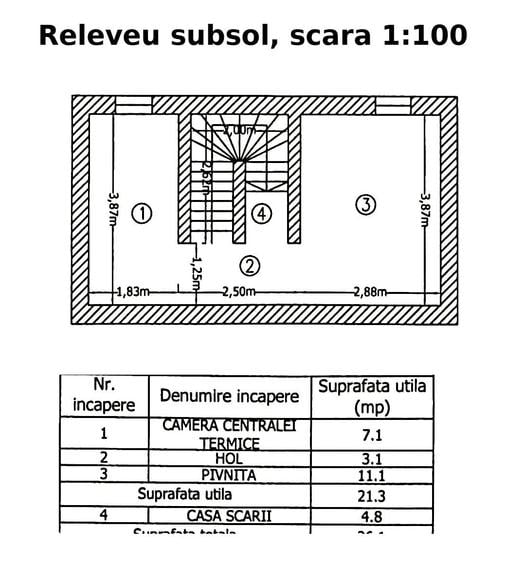 Casă cu 4 camere cu Teren 306 Mp în Dămăroaia
