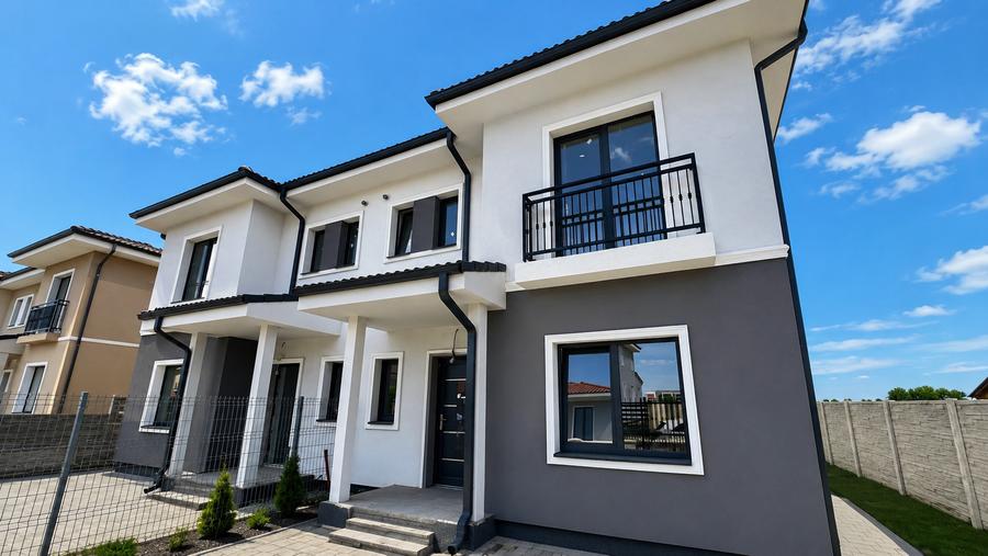 Duplex cu 5 camere cu Canalizare în Giroc