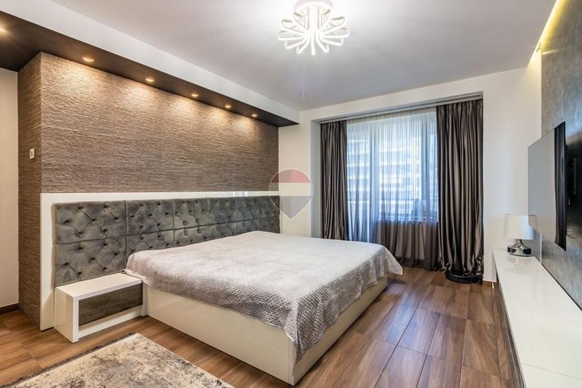 Apartament cu 4 camere decomandat, mobilat în Barbu Văcărescu
