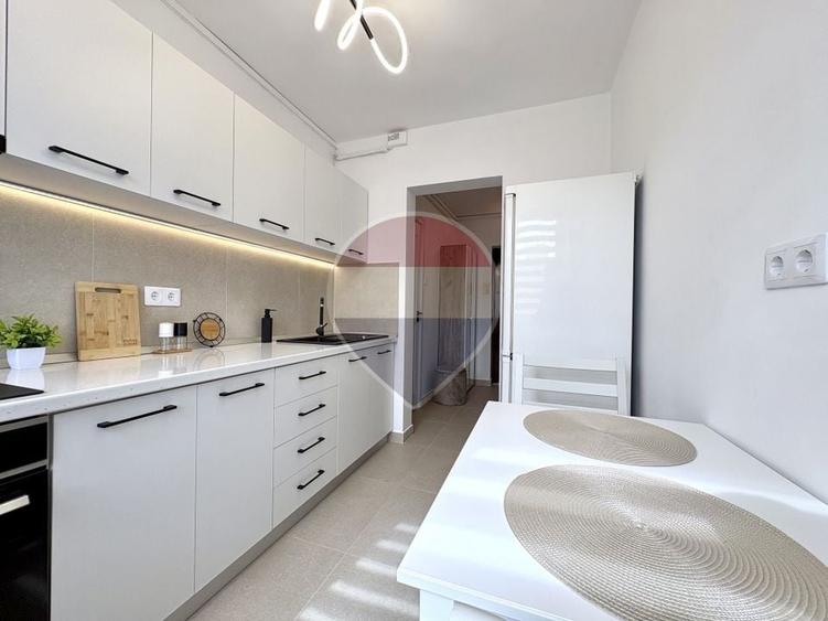 Apartament cu 2 camere semidecomandat, mobilat în Gării