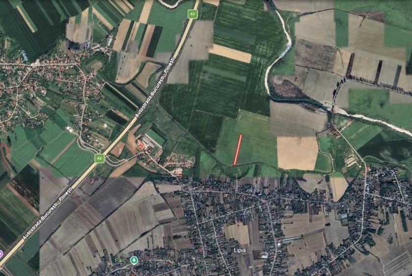 Teren agricol extravilan de 4700 mp, în Gruiu