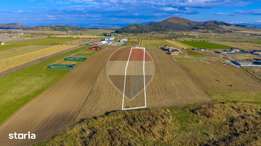 Teren de 8900 mp, în Sânpetru
