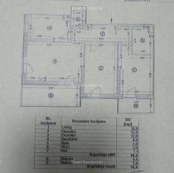 3 camere Brancoveanu Grand Arena - 5
