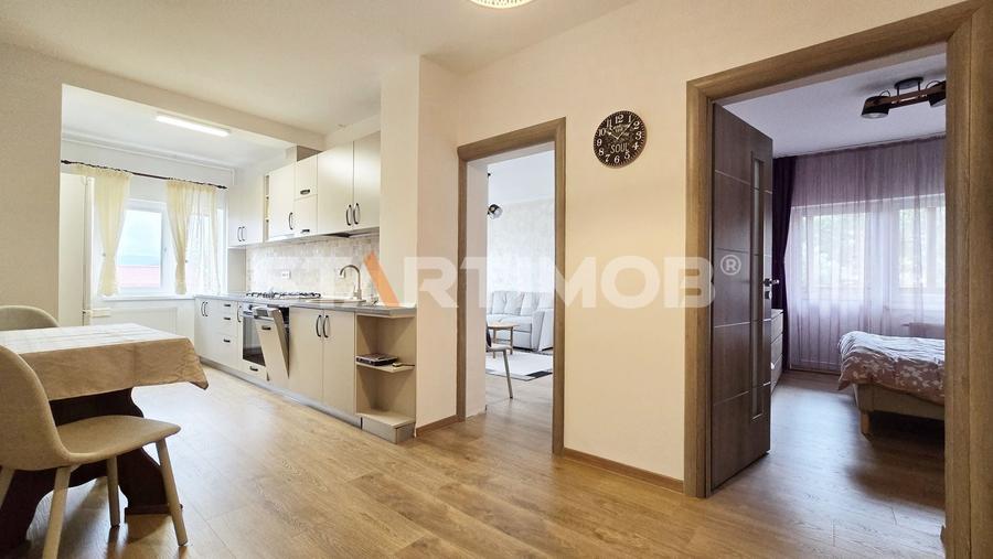 Apartament cu 2 camere decomandat, mobilat în Răcădău